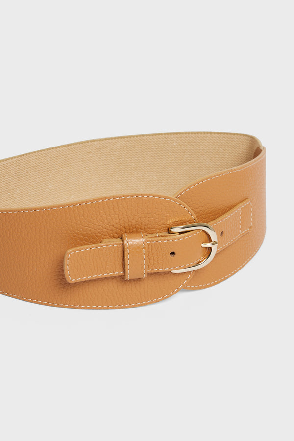 Gerard Darel Ceinture Corset En Cuir Grainé - OLYMPE
