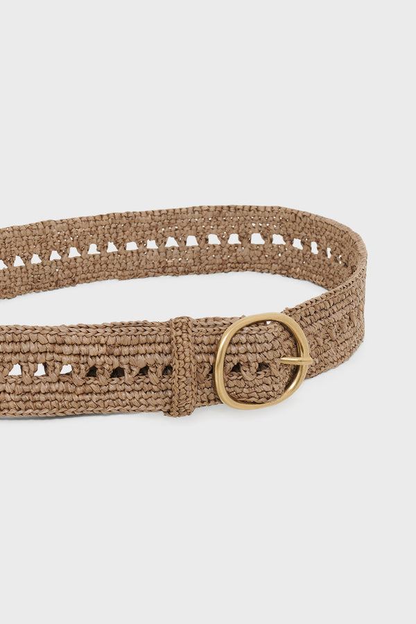 Gerard Darel Ceinture En Raphia - ERIKA