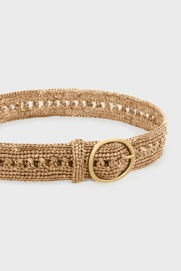 Gerard Darel Ceinture En Raphia - ERIKA