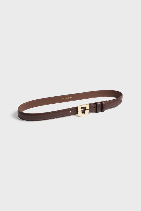 Gerard Darel Ceinture Signature En Cuir - LE LAUREN