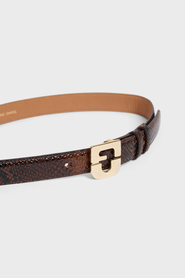 Gerard Darel Ceinture Signature En Cuir - LE LAUREN