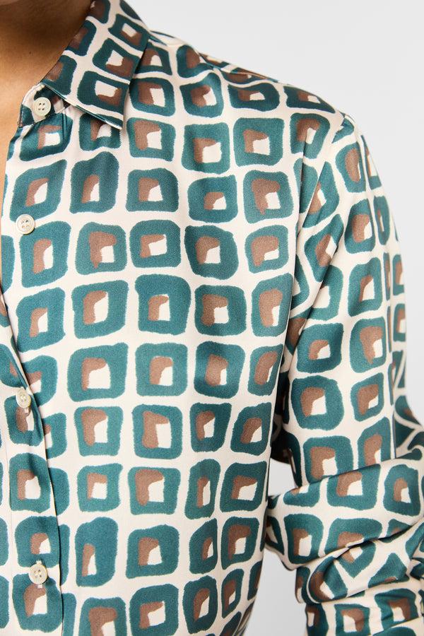 Gerard Darel Chemise à Imprimé Géométrique - UMAYA