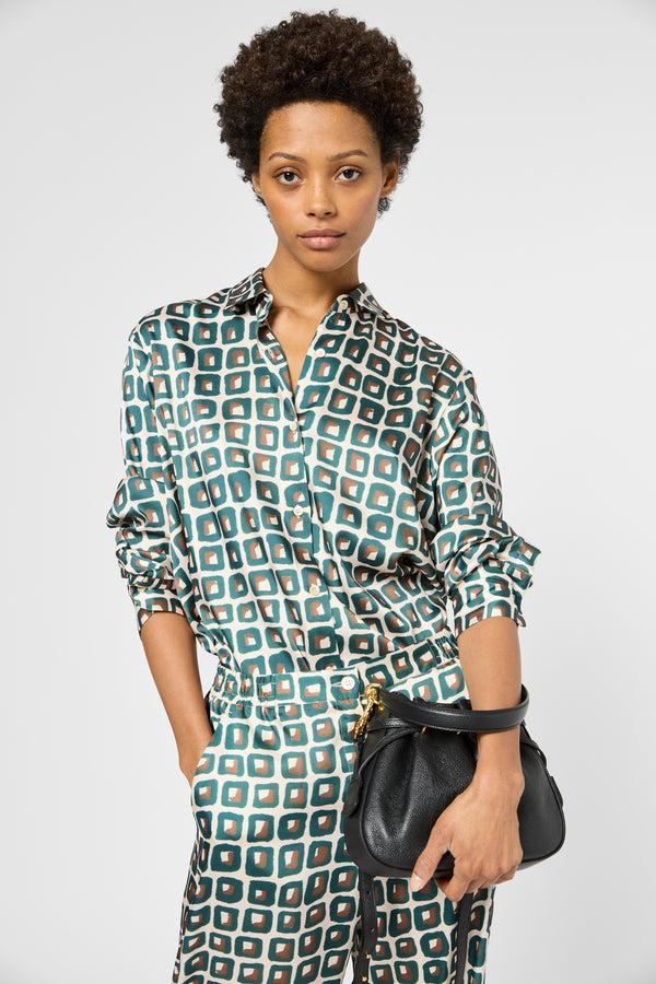 gerard darel Chemise à imprimé géométrique - UMAYA