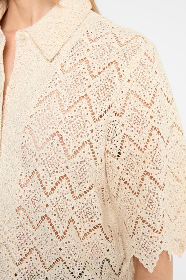 Gerard Darel Chemise En Dentelle - UTIA