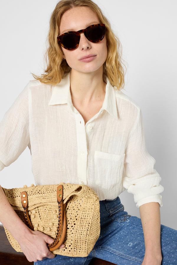 Gerard Darel Chemise En Lin - UXANA