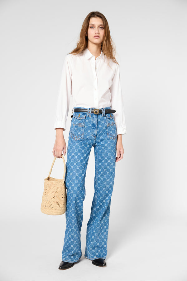 Gerard Darel Chemise En Popeline - USTINA