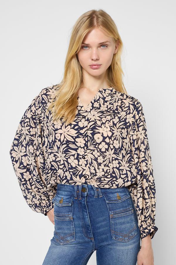 gerard darel Chemise fluide à fleurs - USEA