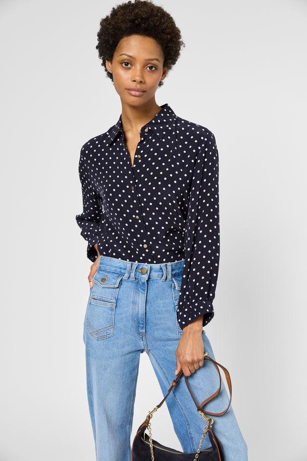 gerard darel Chemise fluide à pois - USARI