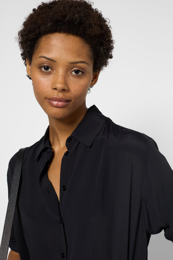 Gerard Darel Chemise Fluide Noire - BEATA