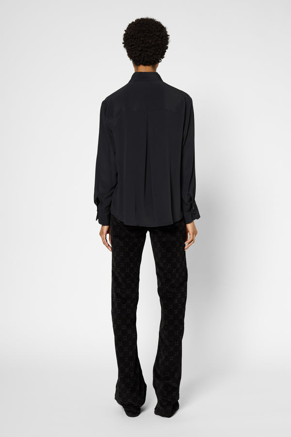 Gerard Darel Chemise Fluide Noire - BEATA