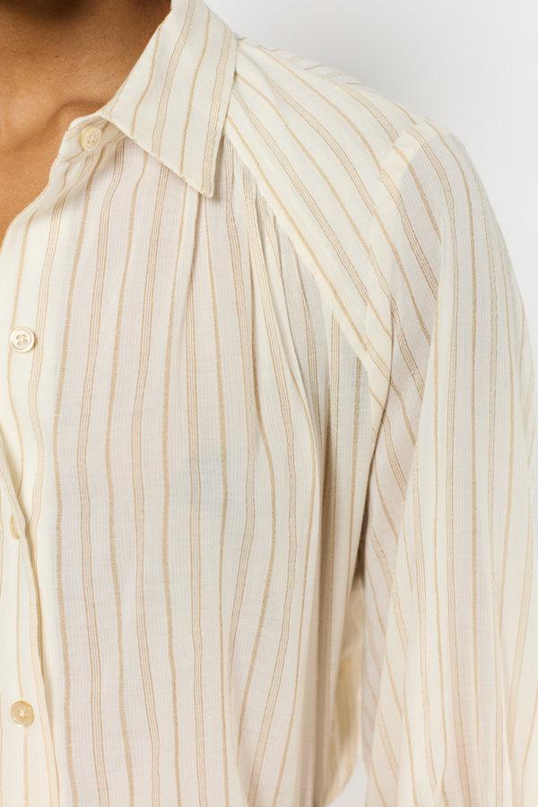 Gerard Darel Chemise Rayée à Manches Larges - UDYANA