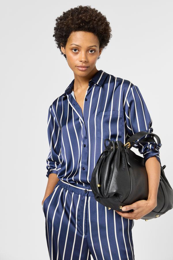 gerard darel Chemise satinée à rayures - UDELIA