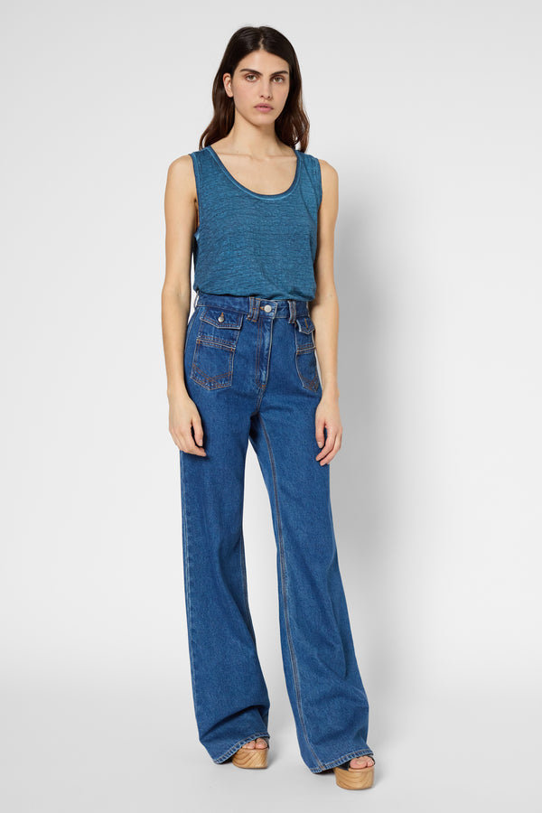 gerard darel Débardeur en lin - GRETEL