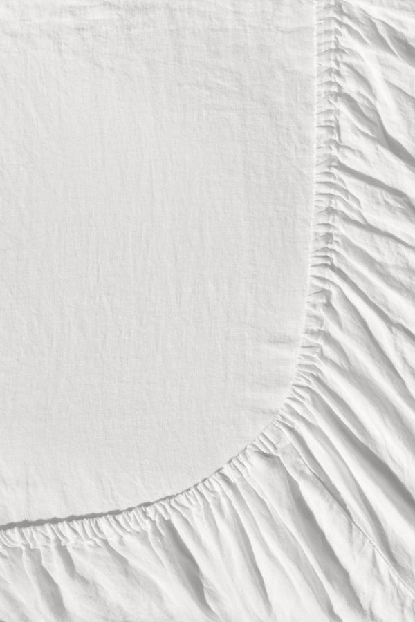 Gerard Darel Drap Housse En Lin Lavé - Blanc