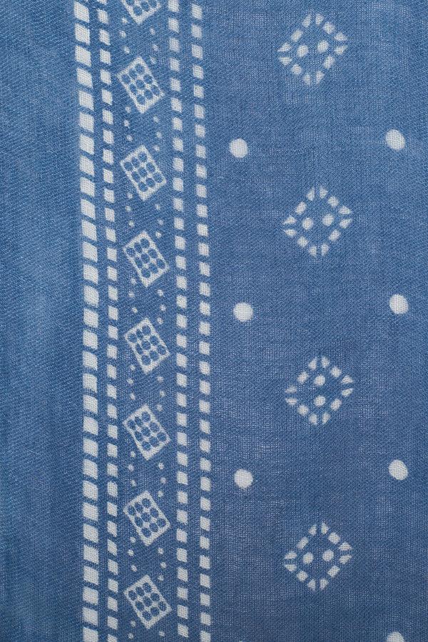 Gerard Darel Foulard Imprimé En Lin - OMARA