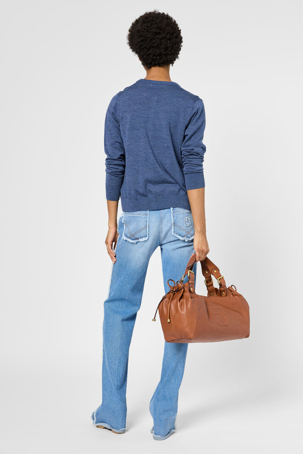 Gerard Darel Gilet En Laine Mérinos Fine - JUNA