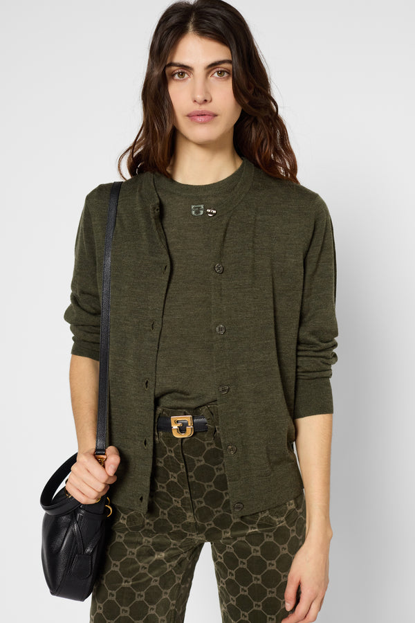 gerard darel Gilet en laine mérinos - LYANE