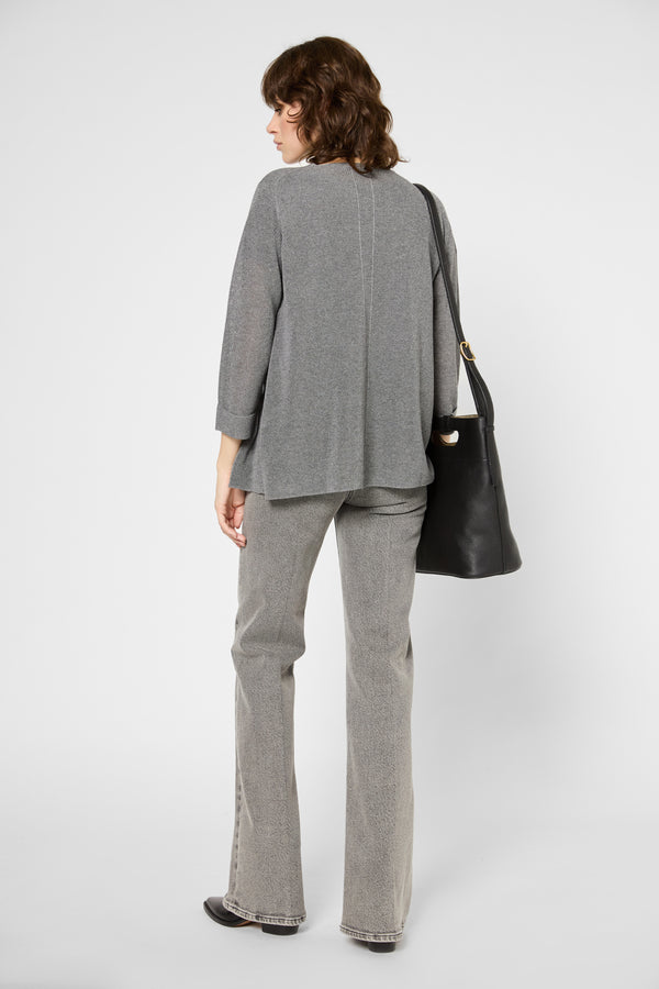 Gerard Darel Gilet En Maille Irisée - JANIS