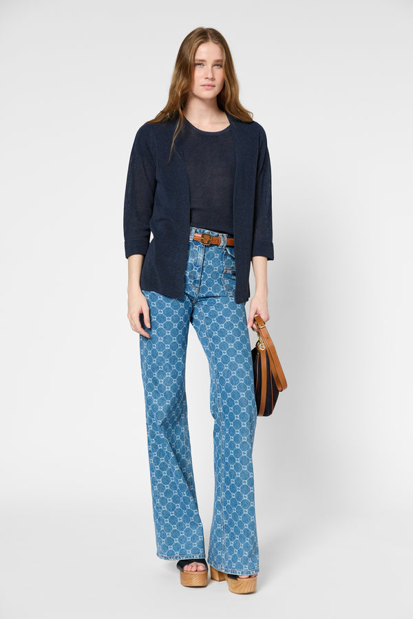 Gerard Darel Gilet En Maille - JANIS