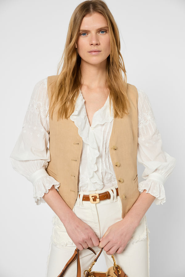 gerard darel Gilet sans manche de tailleur - RIMELLE