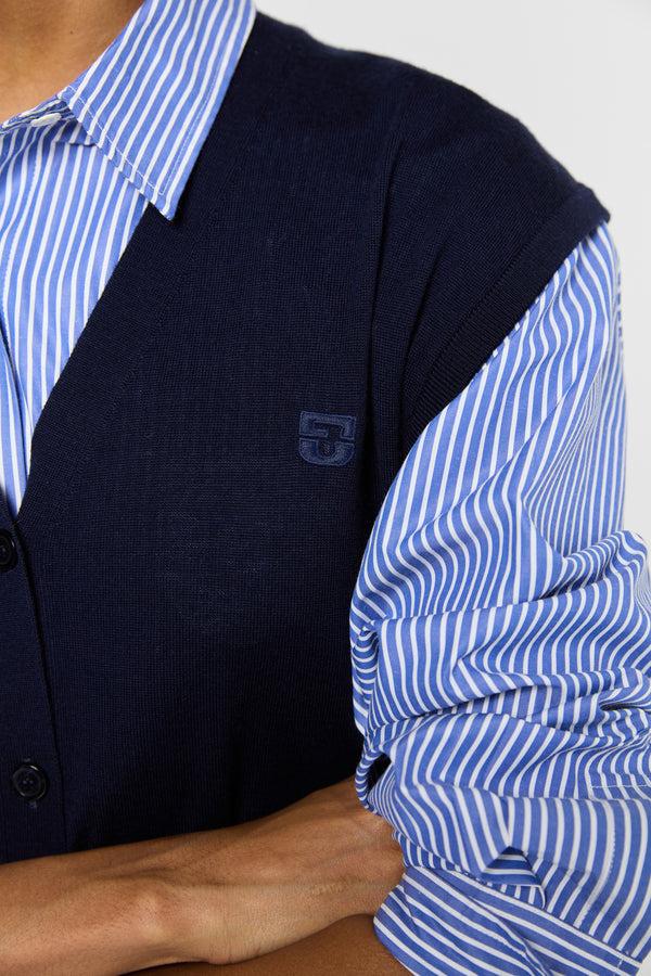 Gerard Darel Gilet Sans Manche En Laine Fine - JUNE