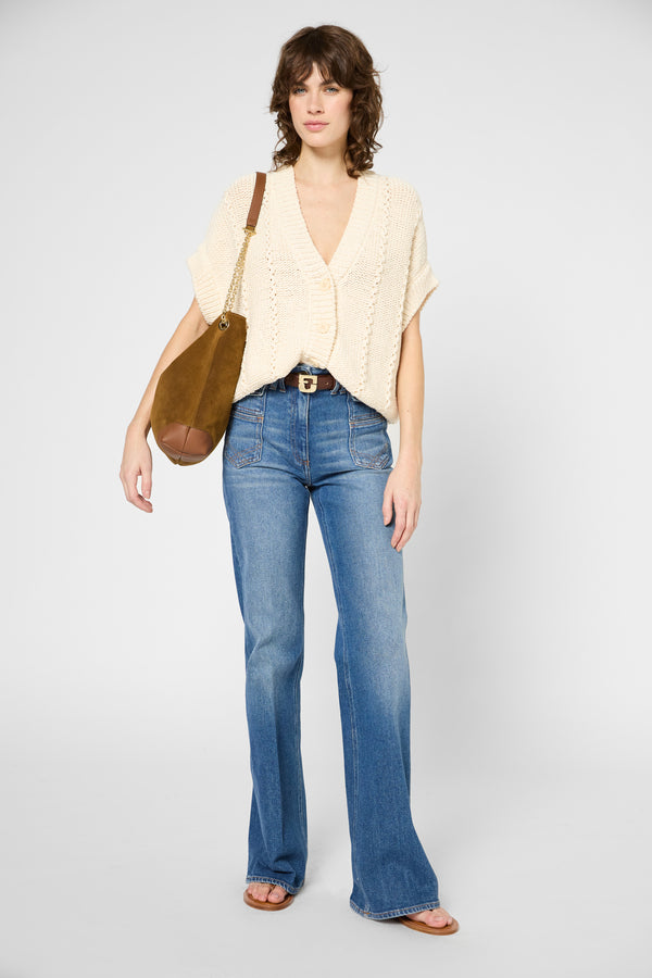 Gerard Darel Gilet Sans Manche En Maille - JOURNEY