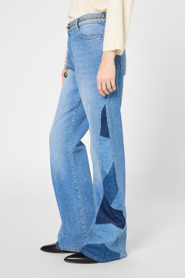 Gerard Darel Jean Bootcut à Patchwork - LENKA