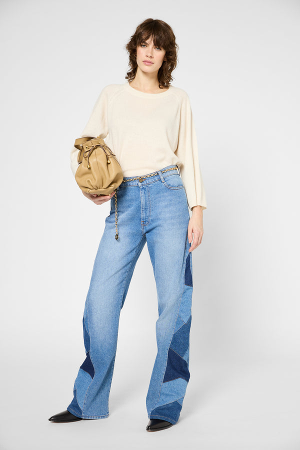 gerard darel Jean bootcut à patchwork - LENKA