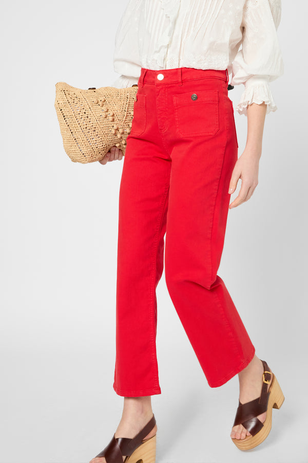 Gerard Darel Jean Droit à Boutons Dorés - LIDA