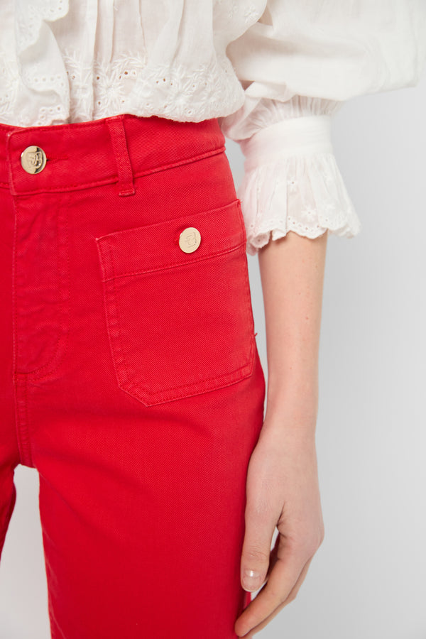 Gerard Darel Jean Droit à Boutons Dorés - LIDA