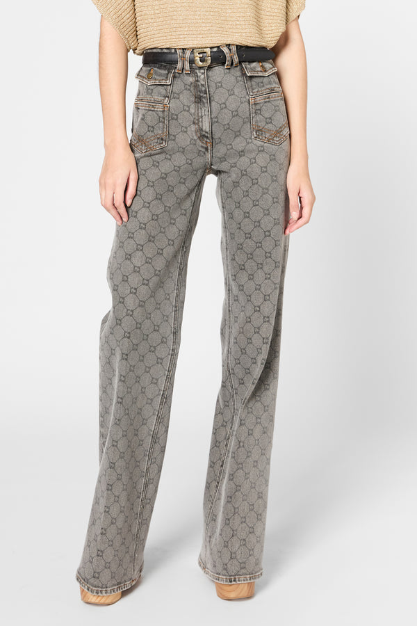 Gerard Darel Jean Flare à Monogramme - ANNA