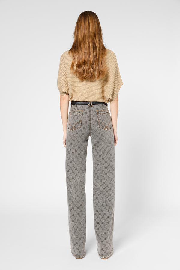 Gerard Darel Jean Flare à Monogramme - ANNA