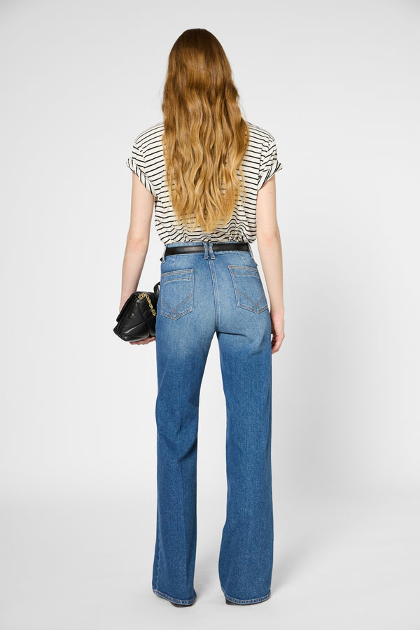 Gerard Darel Jean Flare Denim Brut - ANNA