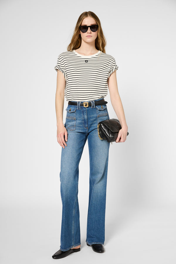 gerard darel Jean flare denim brut - ANNA