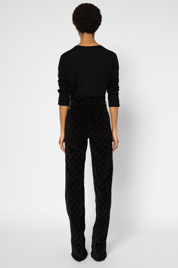 Gerard Darel Jean Flare En Velours - ANNA