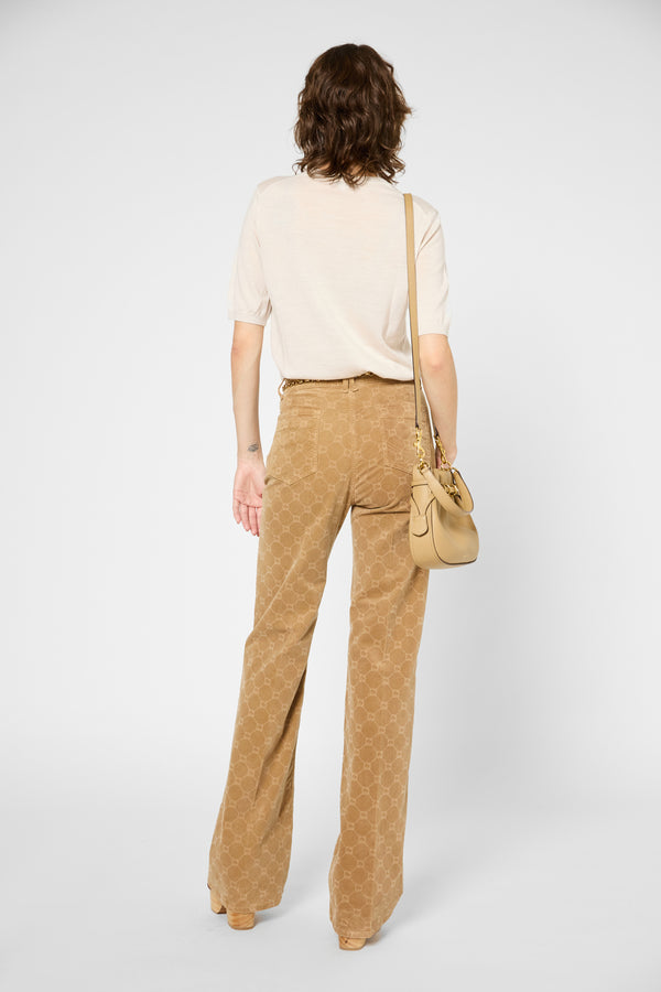 Gerard Darel Jean Flare En Velours - ANNA