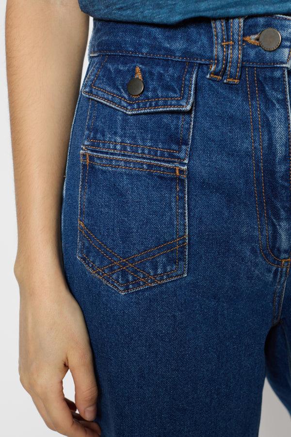 Gerard Darel Jean Flare Taille Haute - ANNA