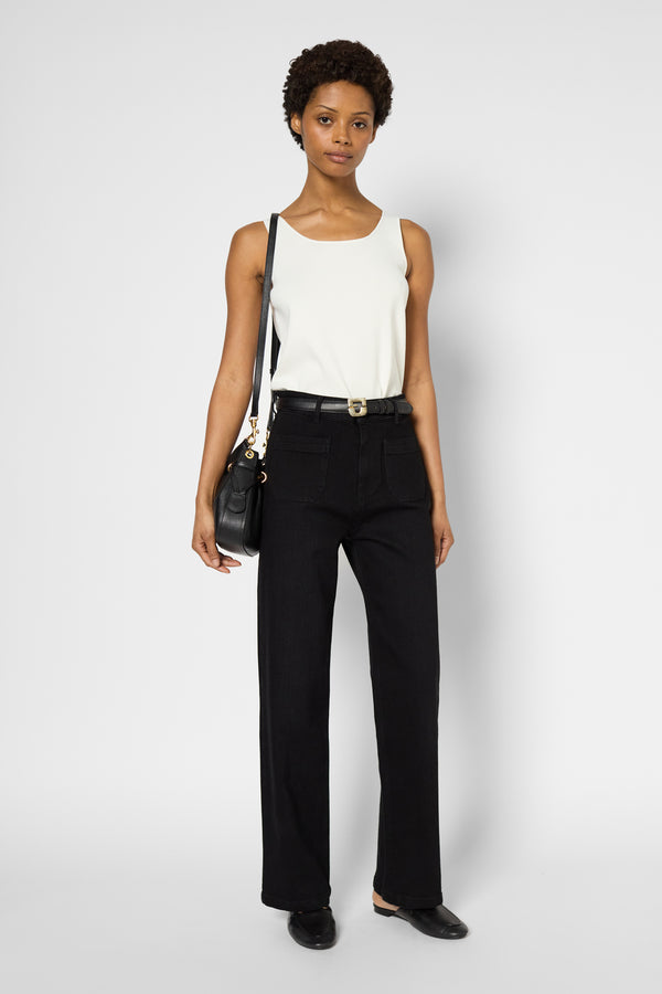 gerard darel Jean noir droit et large - NEVAE