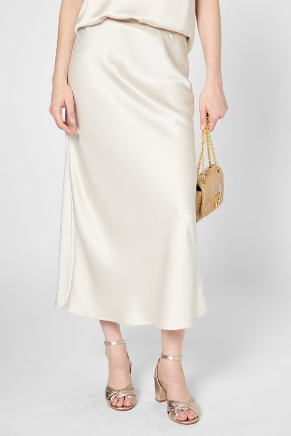 Gerard Darel Jupe Longue Satinée - VESANIE