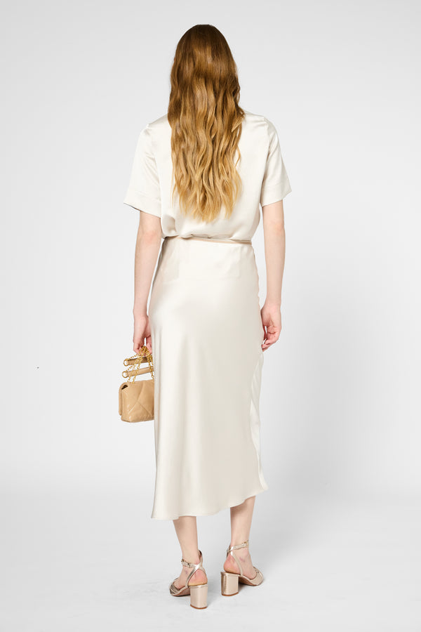Gerard Darel Jupe Longue Satinée - VESANIE