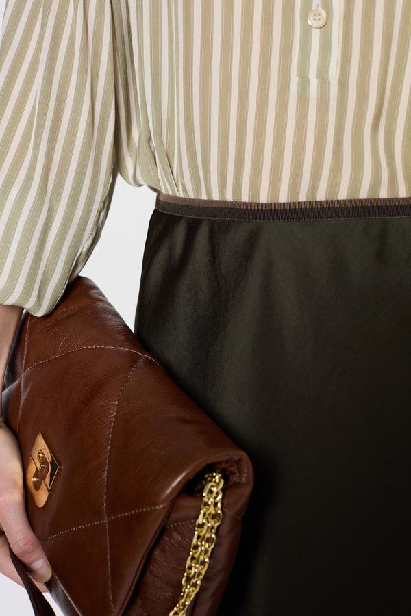 Gerard Darel Jupe Midi En Satin -CLEMENCE