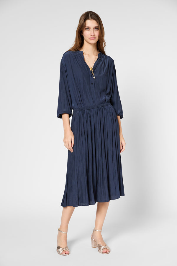 gerard darel Jupe plissée en satin - VANIA