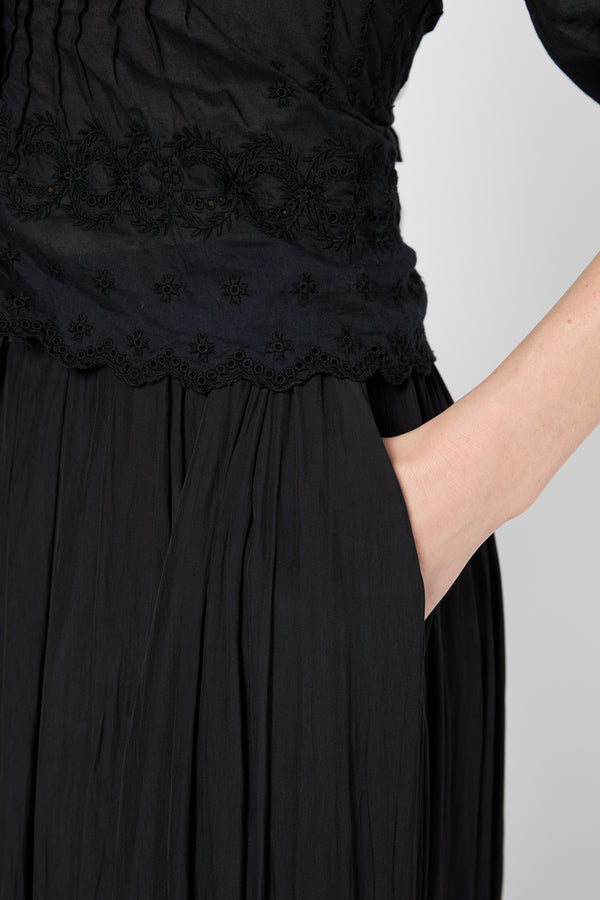 Gerard Darel Jupe Satinée Plissée - VANINA