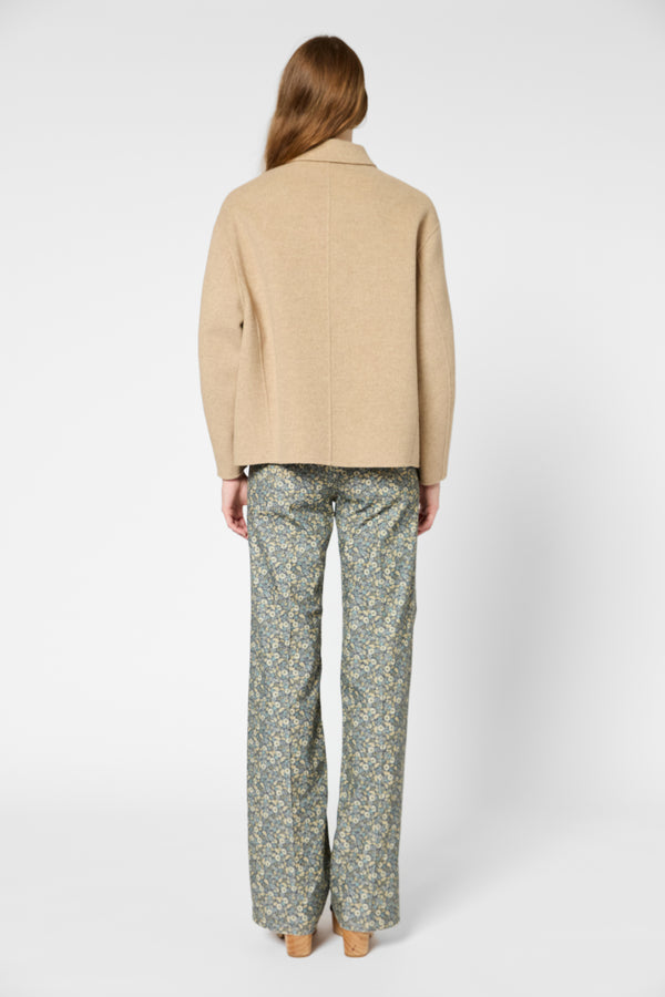 Gerard Darel Manteau Court Chiné -SIENNA