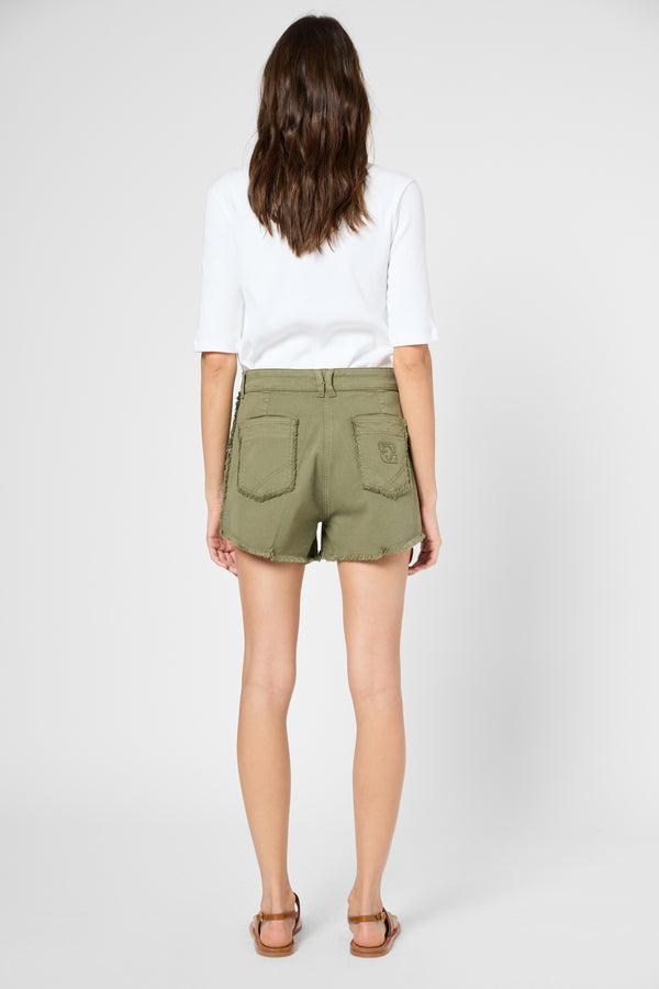 Gerard Darel Mini-short à Franges - FAREL