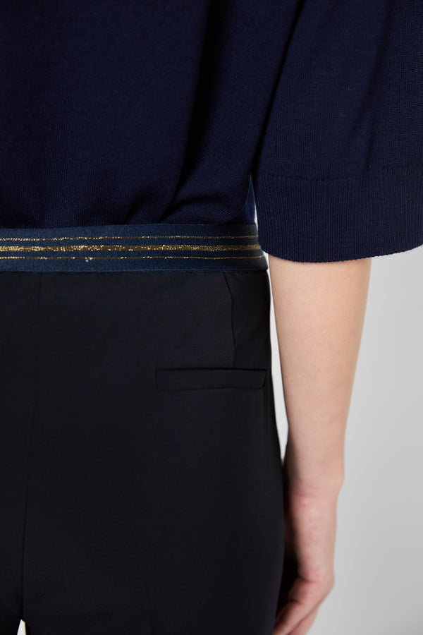 Gerard Darel Pantalon Droit Au Dos élastiqué - LIANA