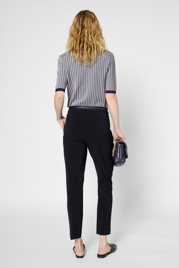 Gerard Darel Pantalon Droit Au Dos élastiqué - LIANA