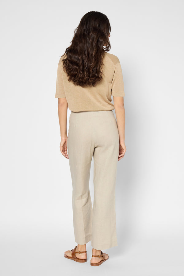 Gerard Darel Pantalon Droit En Lin - LYS
