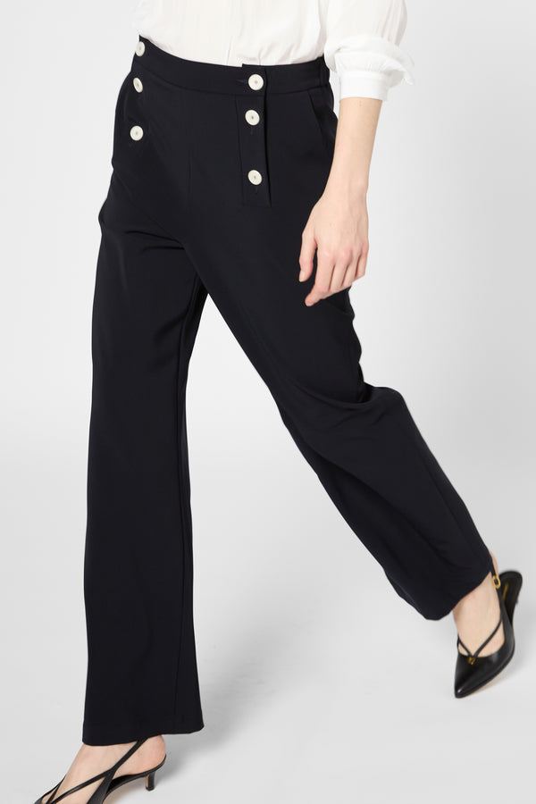 Gerard Darel Pantalon Fluide à Pont - LAURIANE