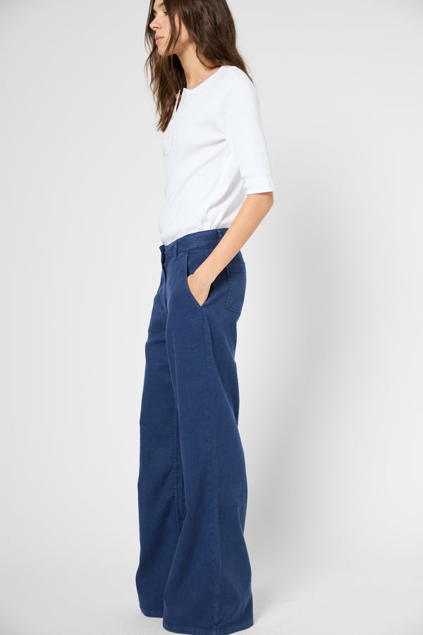 Gerard Darel Pantalon Large En Lin Et Coton - LOREEN